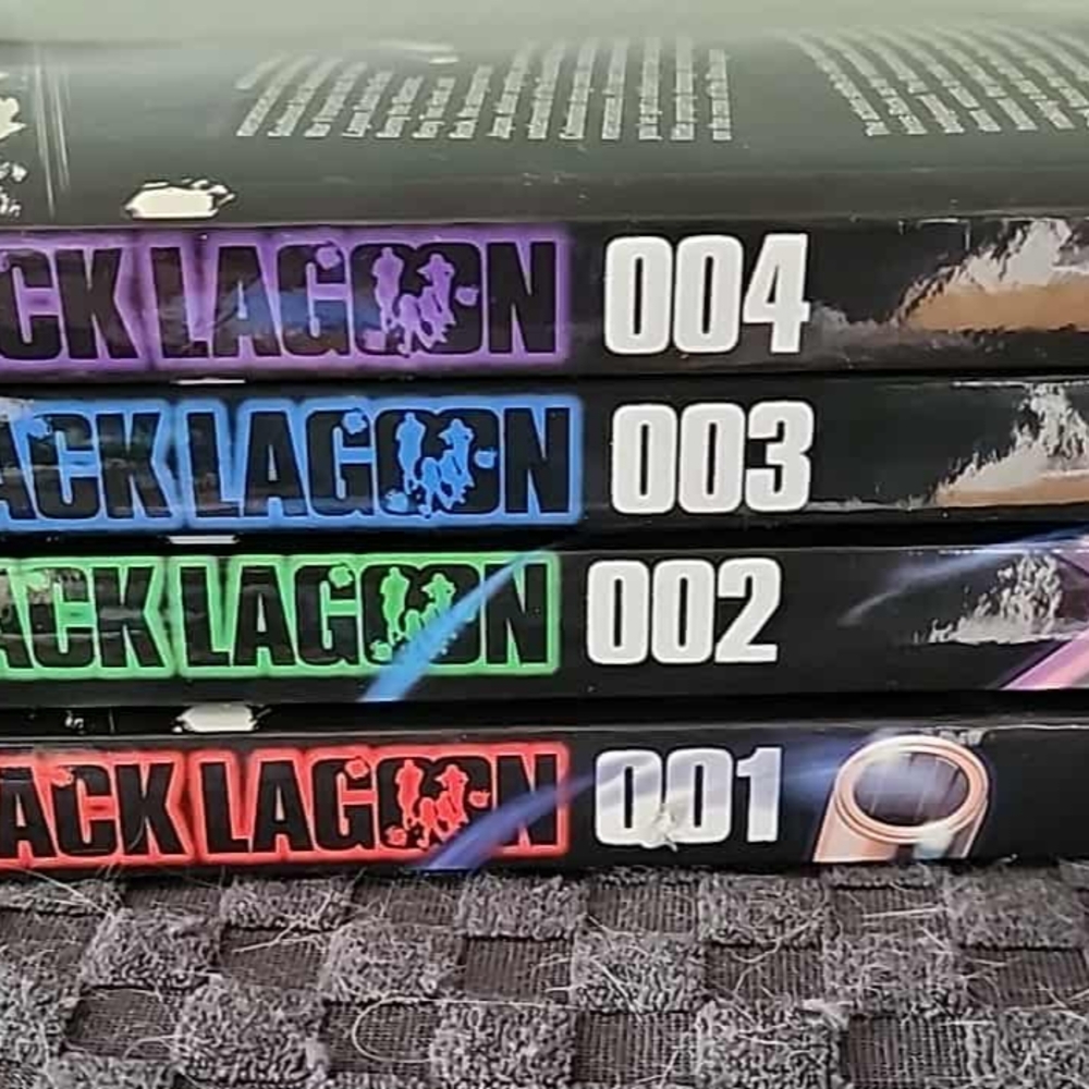 Black Lagoon Manga Volumes 1-4